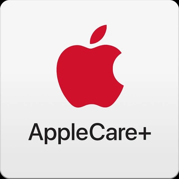 AppleCare+ warranty logo indicating coverage for MacBook screen repairs