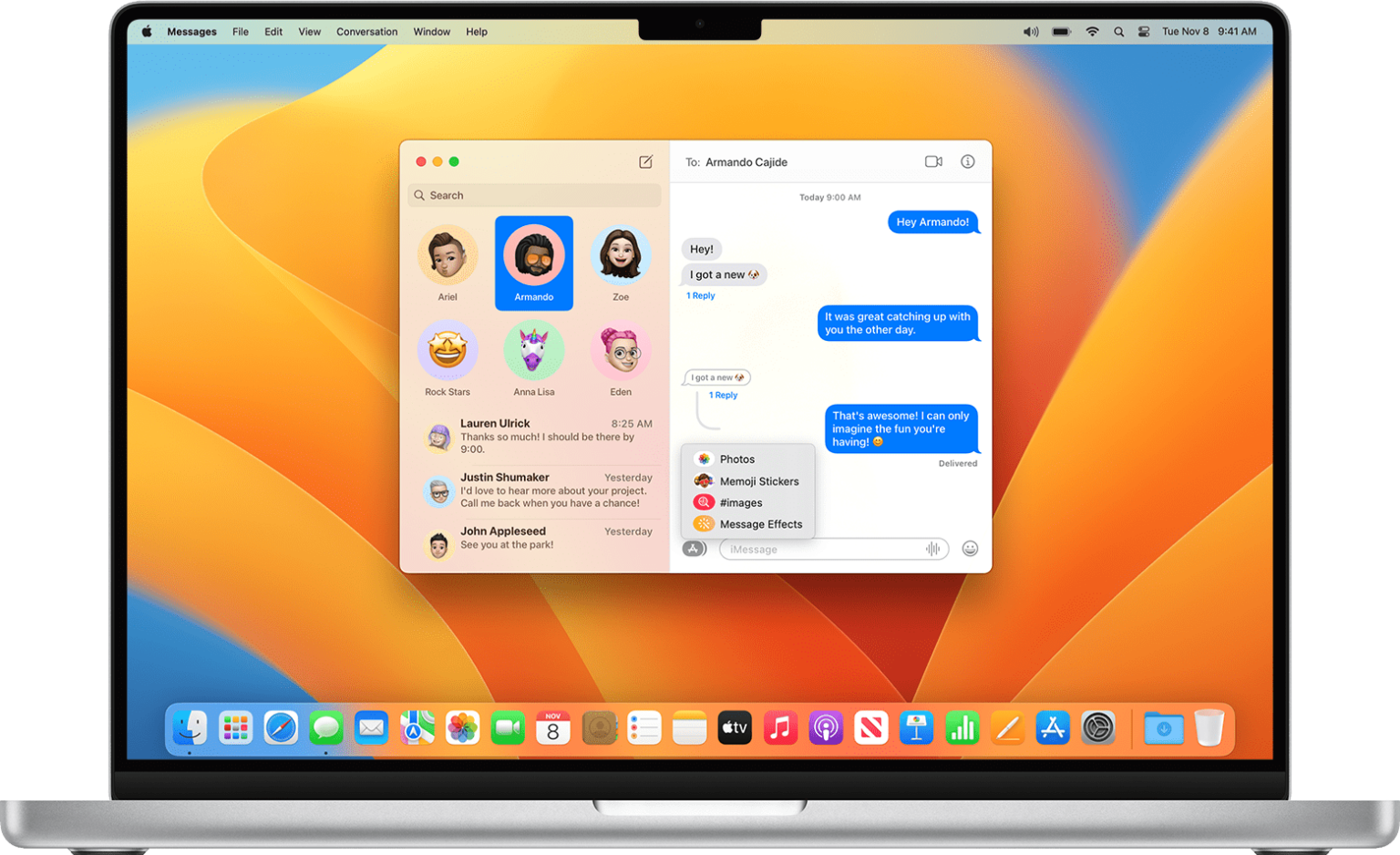 how do i delete text messages on my macbook pro