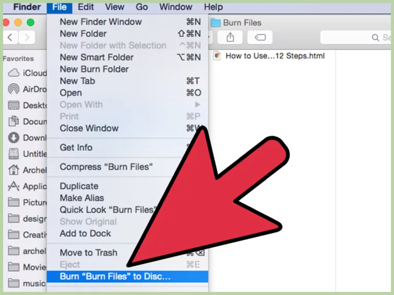 How To Burn A Cd On A Macbook Pro 13