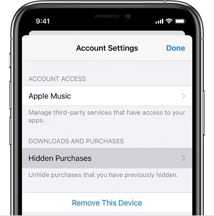 How To Delete Hidden Purchases On iPhone 9