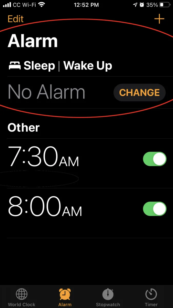 How To Delete Wake-Up Alarm On iPhone 1