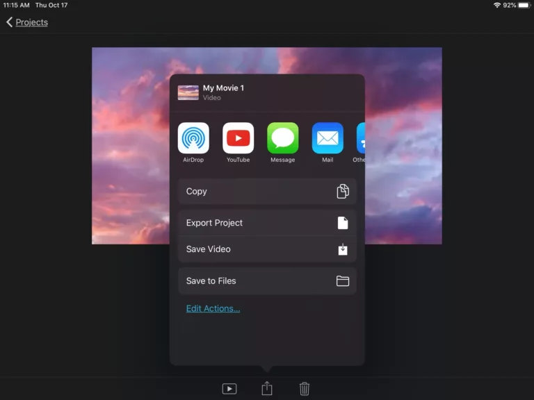 How To Export Your iMovie Projects From Your Mac To iPhone 7