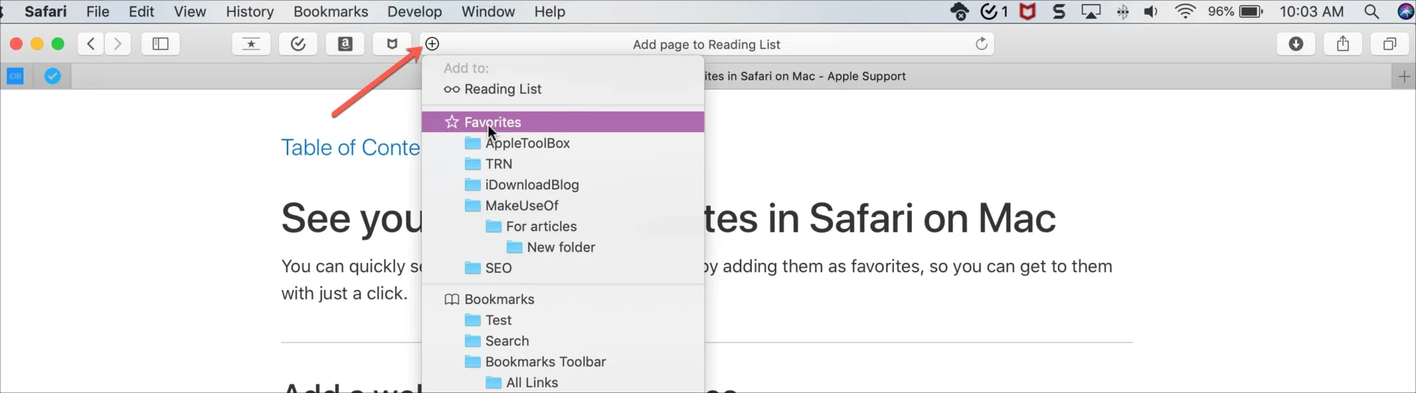 How To Edit Favorites On Your Mac 1