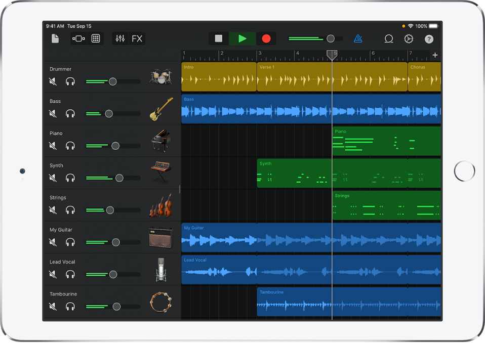 How to Add a Video To Garageband On Ipad 1