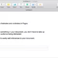 How To Insert Footnotes In Pages 8