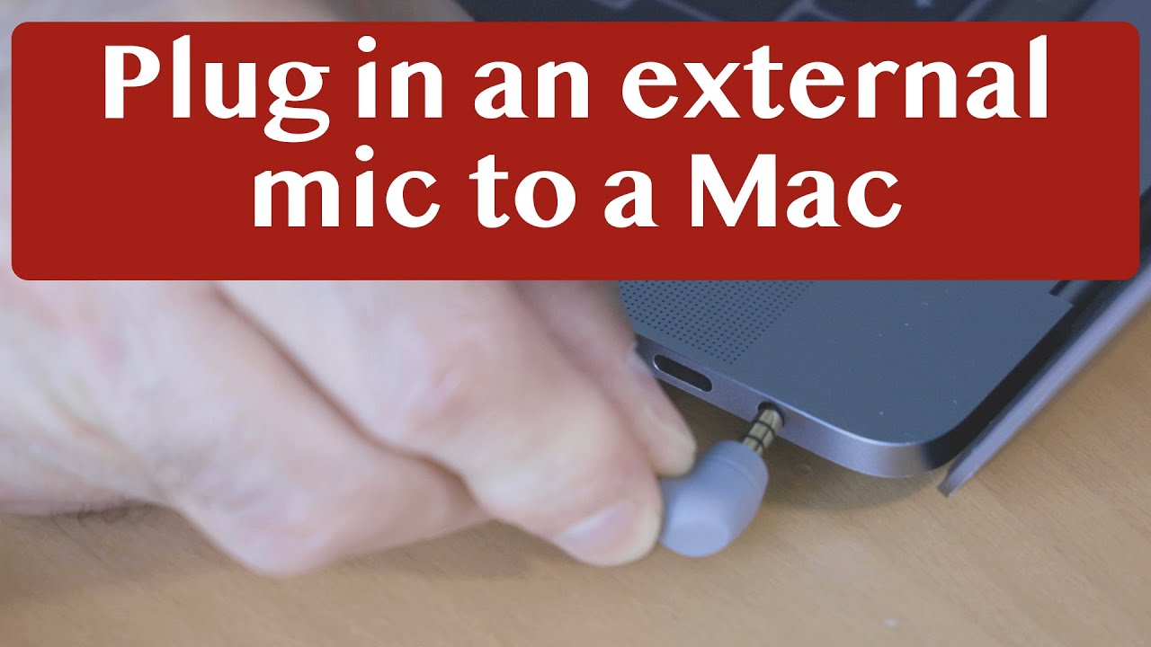 How To Connect External Microphone To Garageband 3
