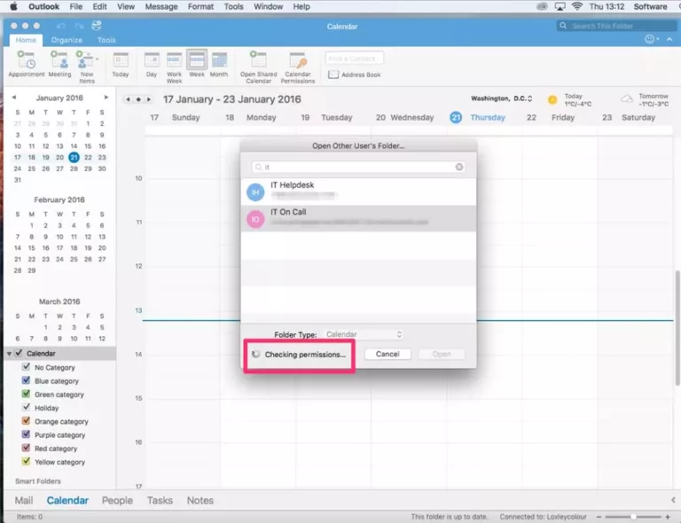 How To Sync Your Outlook Calendar With Your Mac Calendar 5
