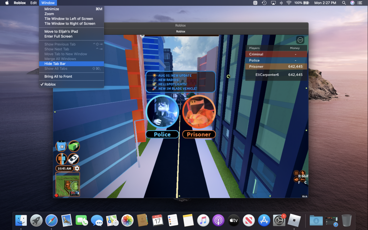 how to play roblox on mac os x