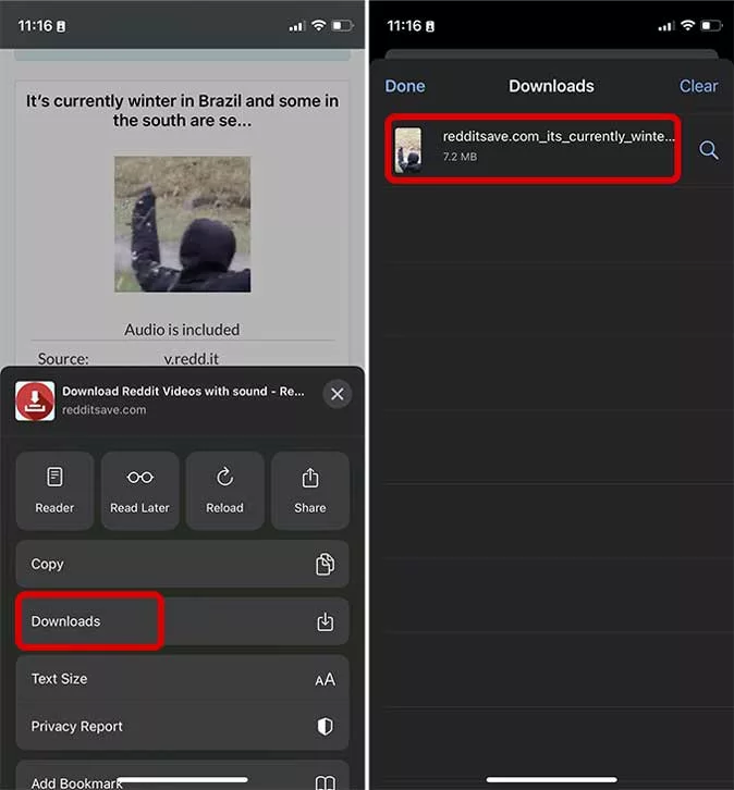 How To Save Reddit Videos On iPhone 7