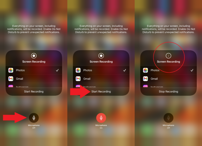 How To Screen Record With Sound On iPhone 7