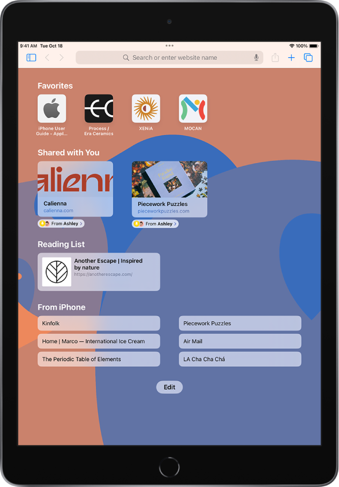 How to Set Safari Homepage on iPad 7