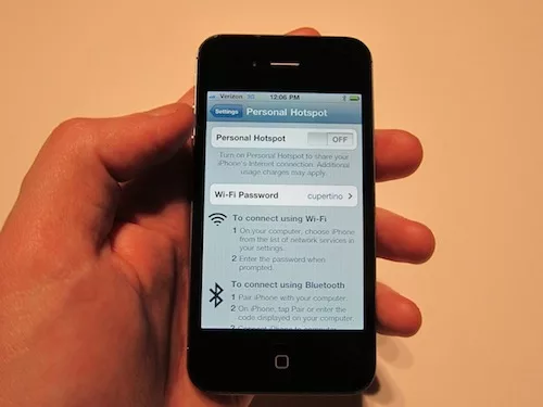 How To Set Up Hotspot On iPhone With Verizon 1