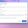 How To Share WiFi Password On Chromebook 13