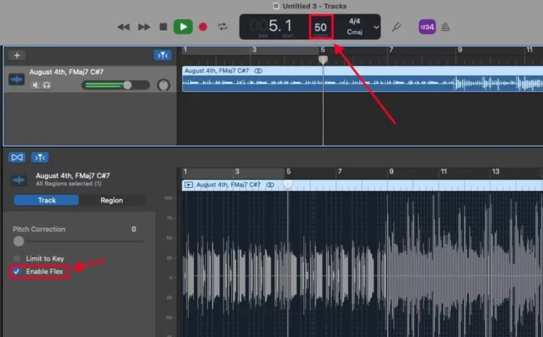 How To Slow Down A Region In Garageband 11