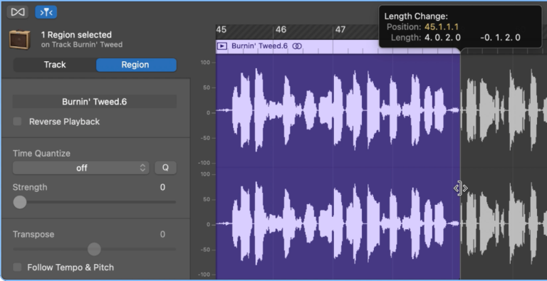 How To Split A Track In Garageband On iPad 5