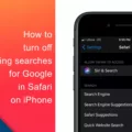 How To Remove Trending Searches From Google On Safari 9