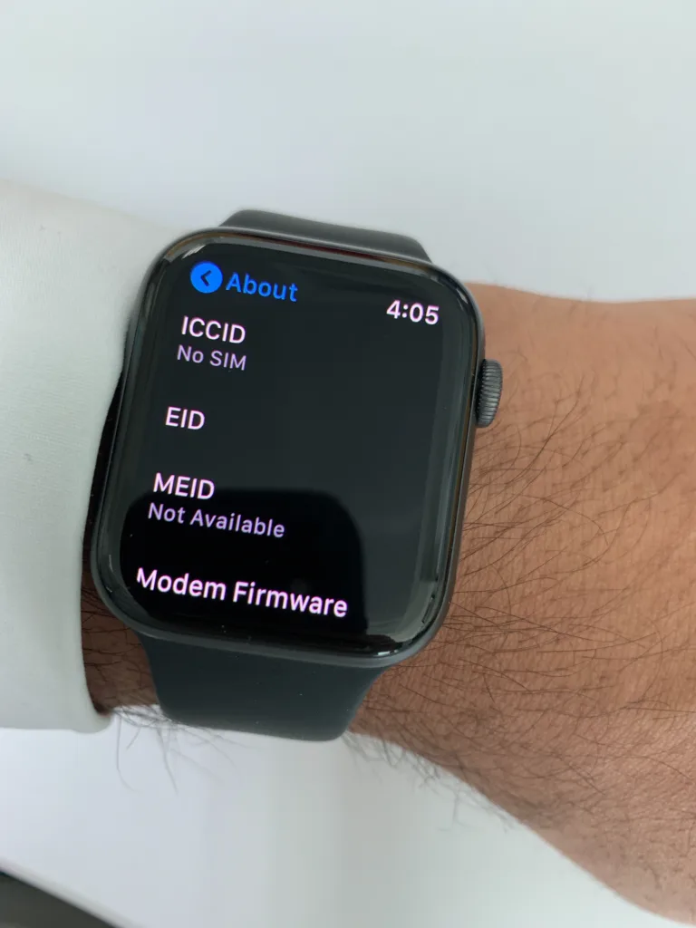 How To Find The EID Number On Your Apple Watch 17