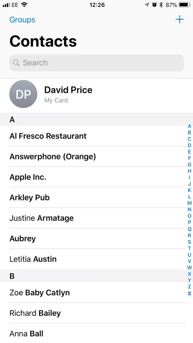 How Many Contacts Do I Have On My Phone 13