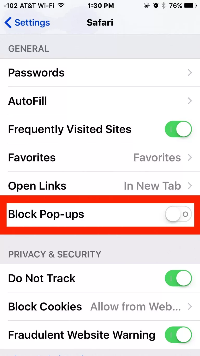 How To Allow Pop-Ups On iPhone Google 1