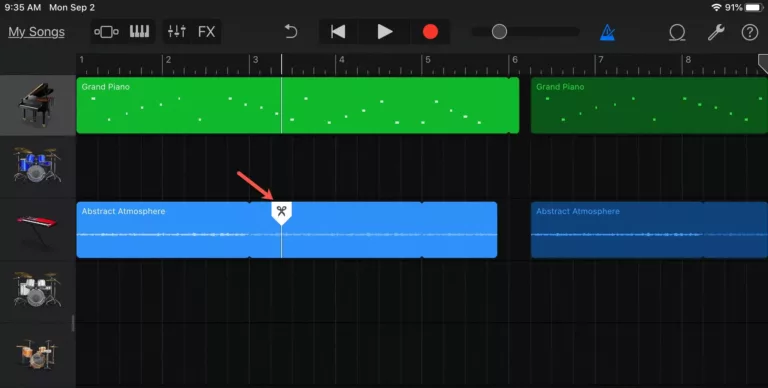 How To Cut And Paste In Garageband 3
