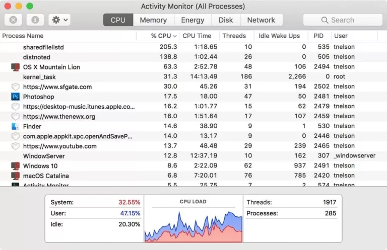 How To Decrease Cpu Usage Mac 17