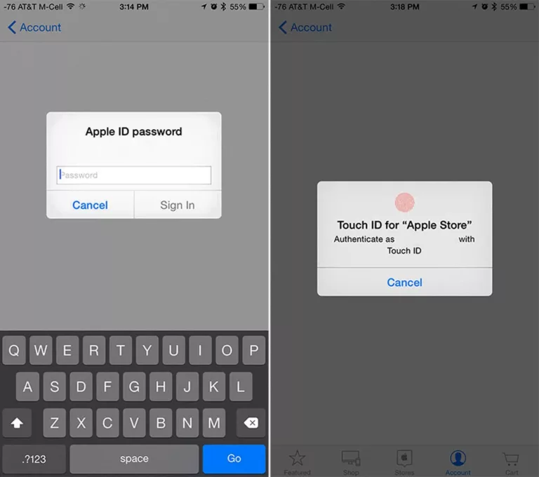 How To Enable Touch ID On App Store 13