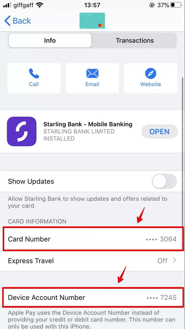 How To Find My Apple Pay Card Number