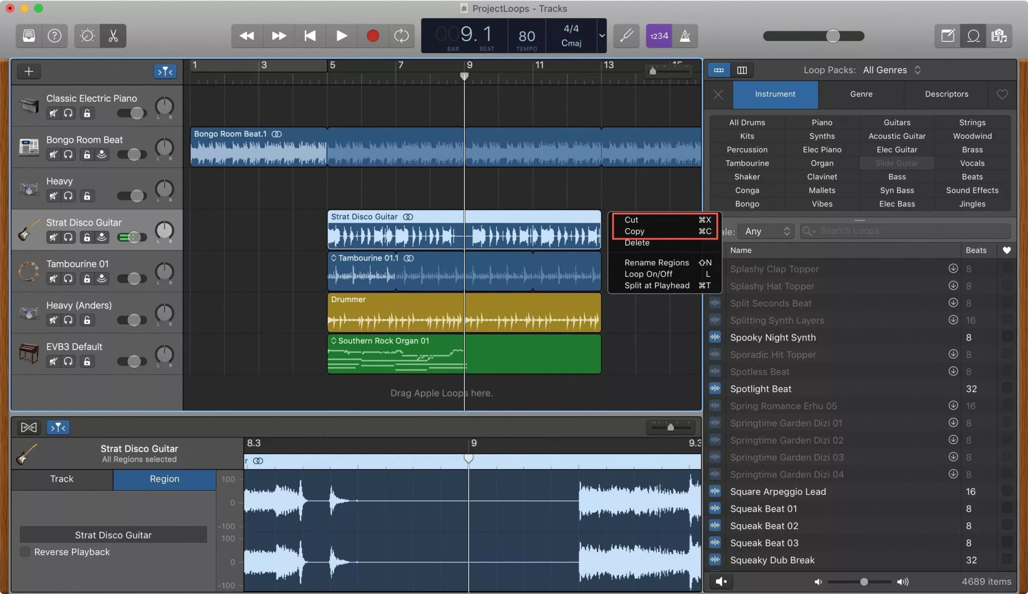 how to import mp3 into garageband ios