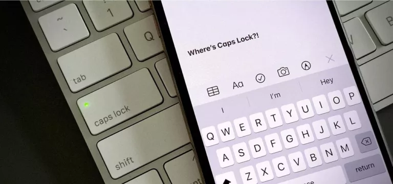 How To Keep Caps Lock On Your iPhone 17