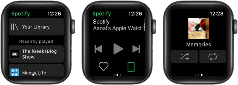 How To Play Spotify On Apple Watch 11