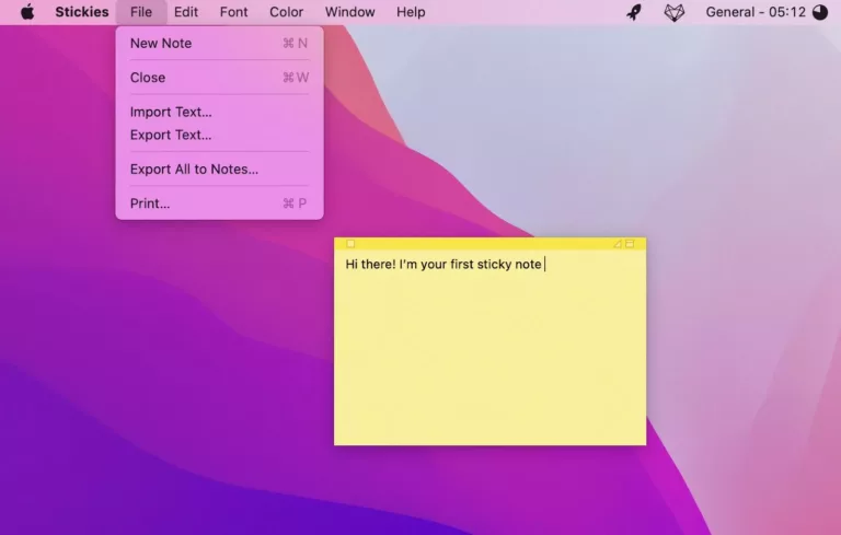 How To Add Sticky Notes On Your Macbook Pro 7