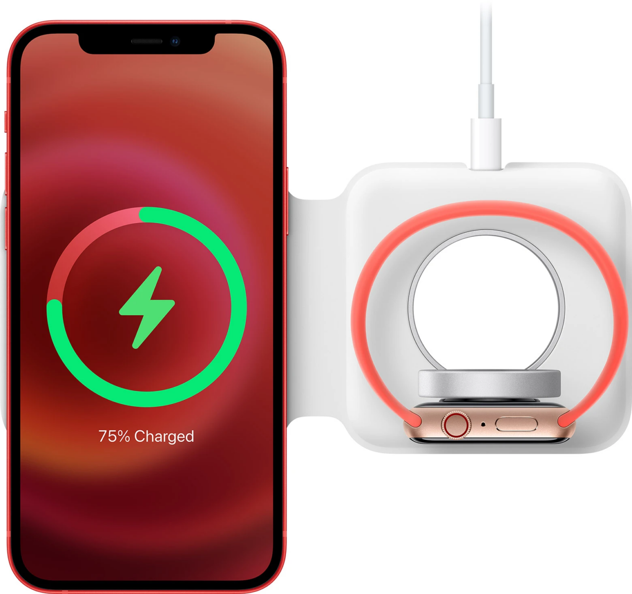 Using the MagSafe Duo Charger for iPhone and Watch