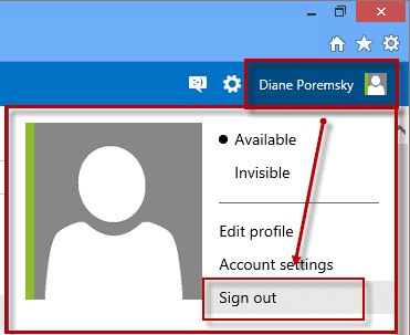 How to Log Out of Microsoft Outlook Account 4 How to Log Out of Microsoft Outlook Account 3