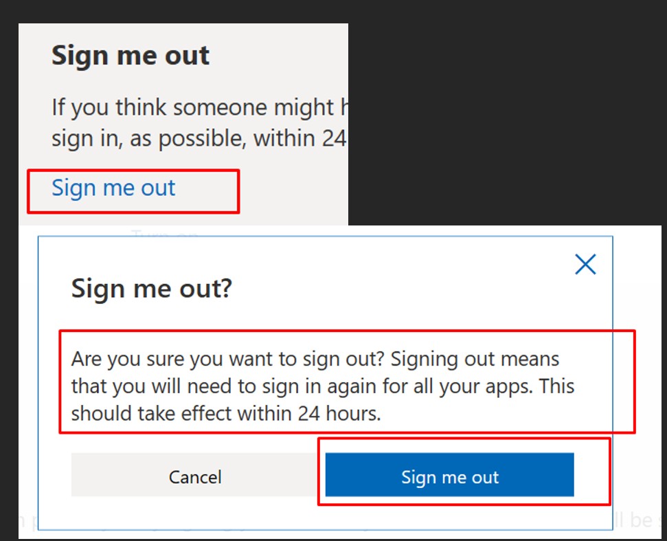 How to Log Out of Microsoft Outlook Account 6 How to Log Out of Microsoft Outlook Account 5