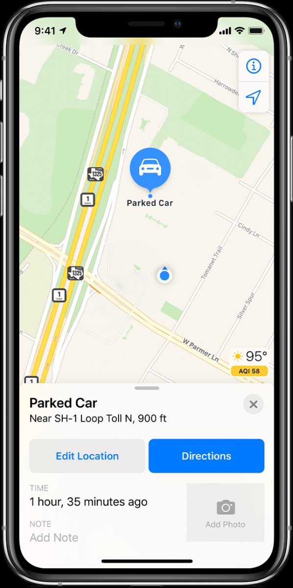 How To Use Find My Car On iPhone 1
