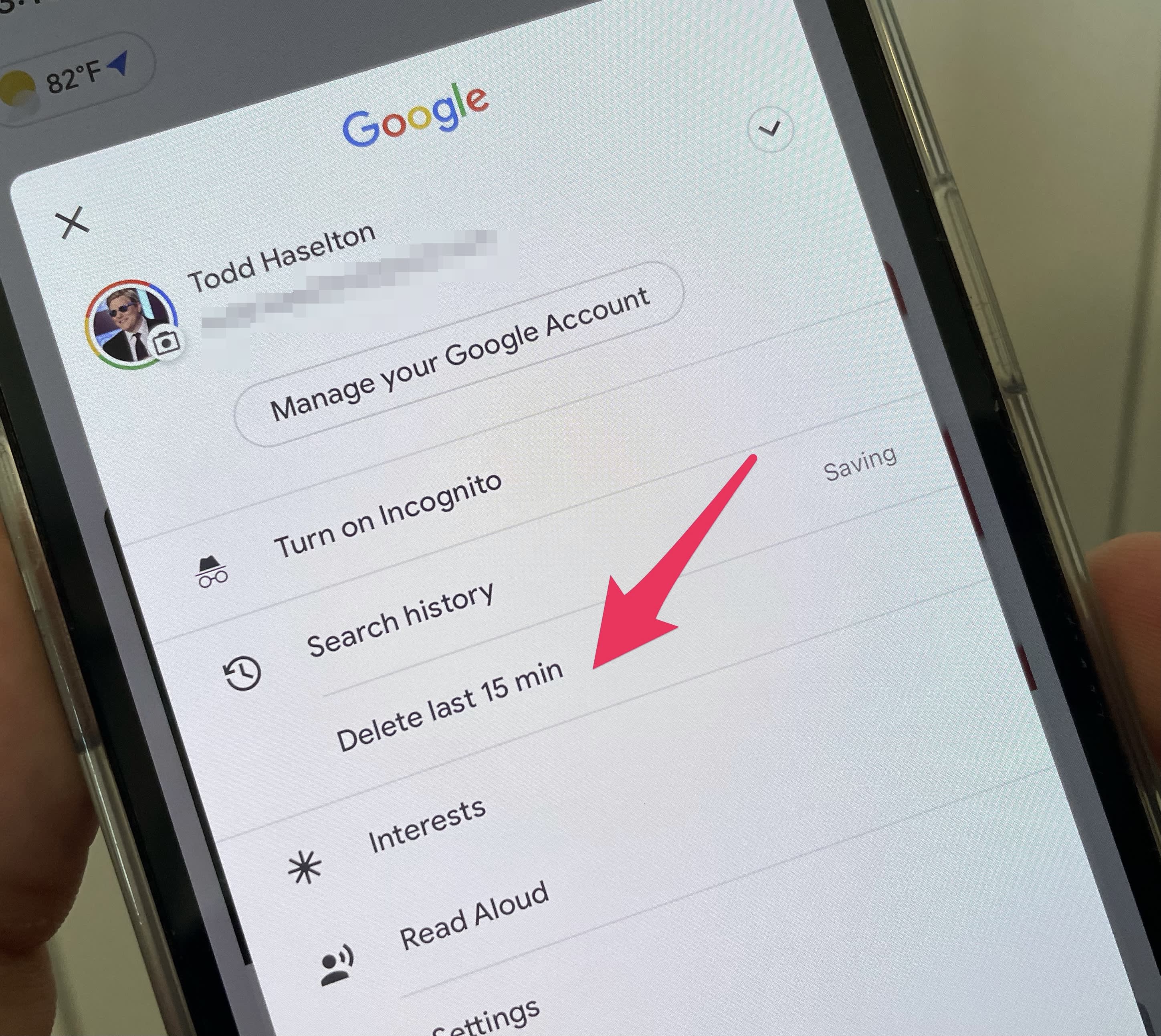 How To Clear Google History On Iphone 11