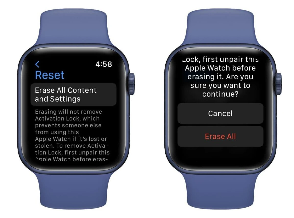 How to Properly Reset Your Apple Watch