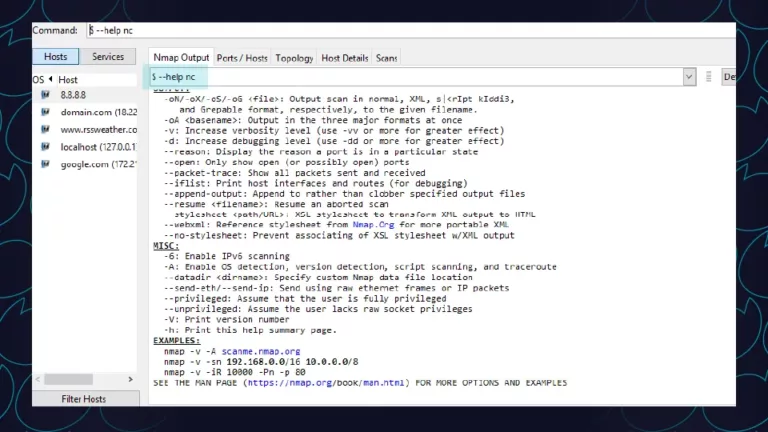 Netcat Cheat Sheet: How to Use Netcat Commands 17