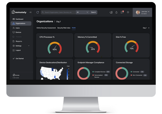 RMM Software (remote monitoring and management software) 1