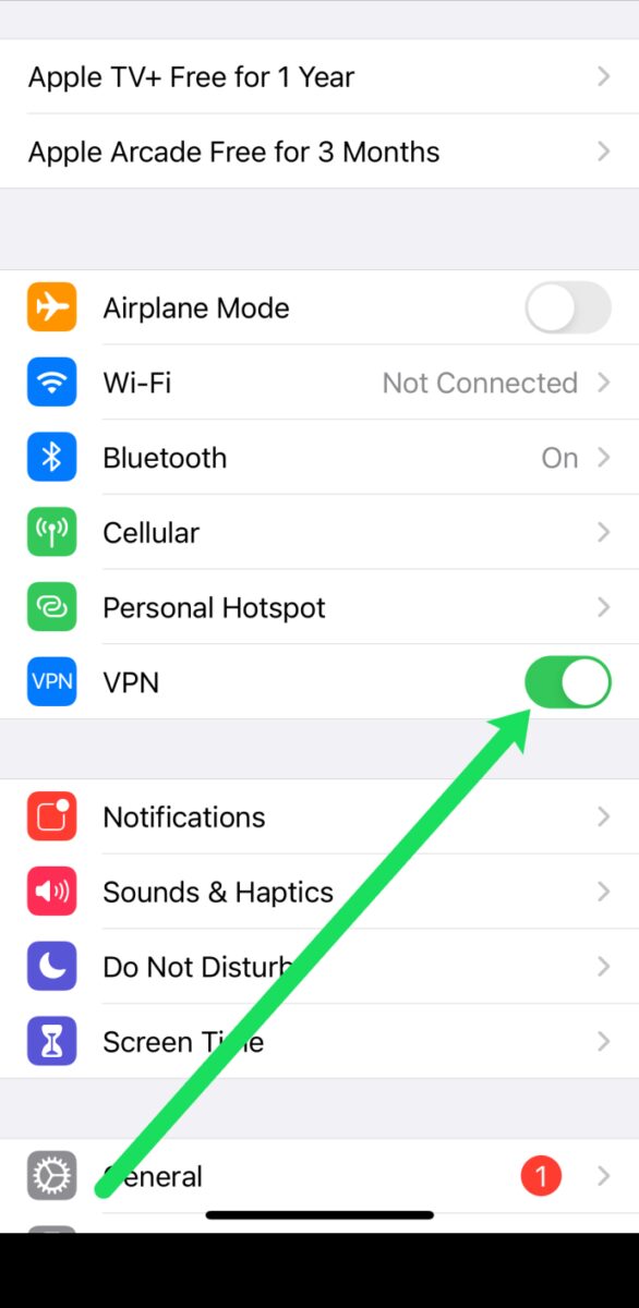 How To Turn Off VPN On iPhone 8 1