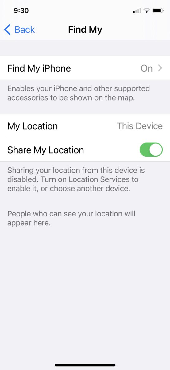 How To Turn On Offline Finding On iPhone 1