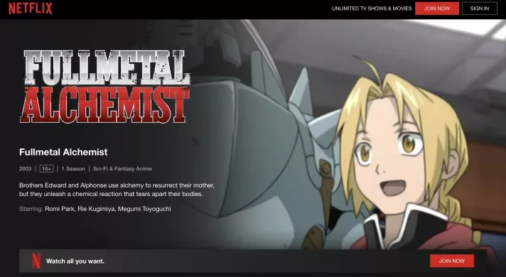 Where To Watch Fullmetal Alchemist 7