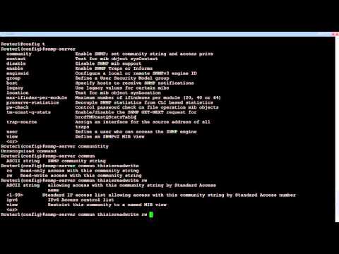 What is an SNMP Community String? 1