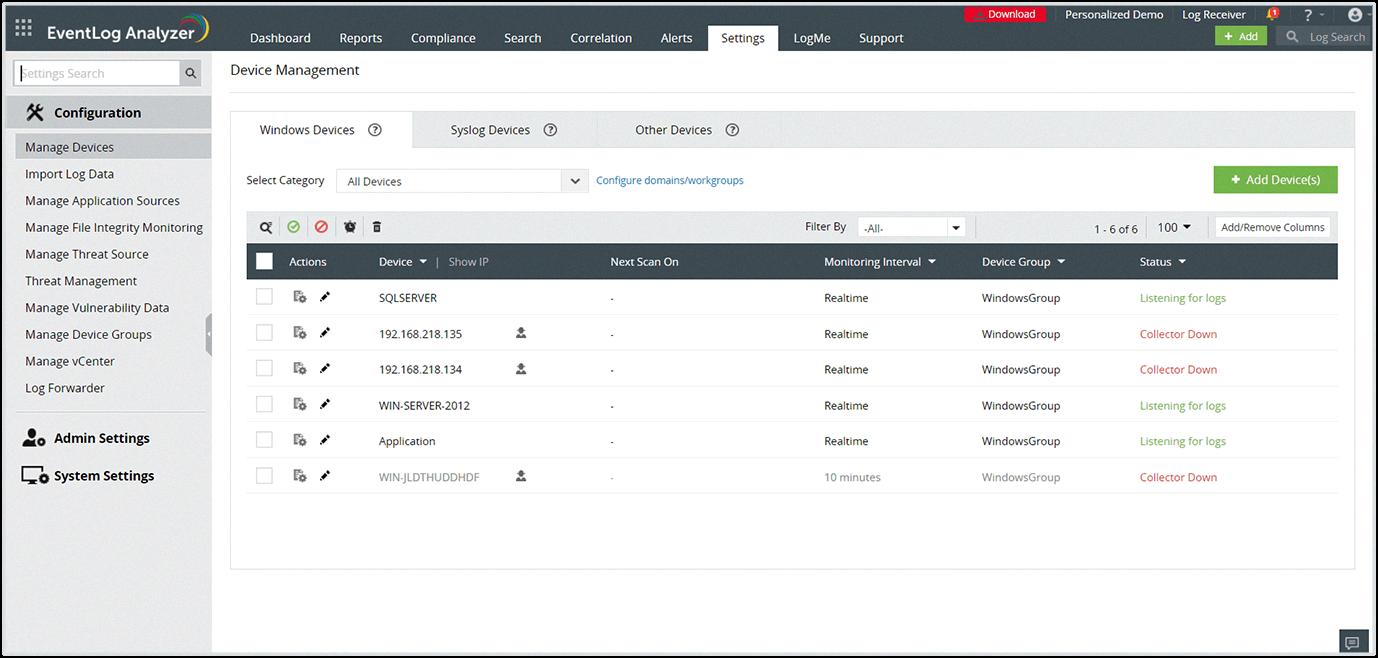 event log analyzer