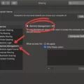 How To Turn Off Remote Management Service On Mac 17