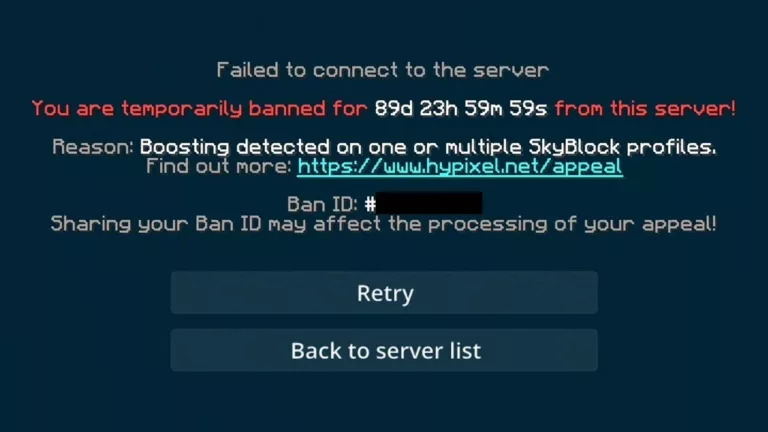 Understanding the Consequences of a Hypixel Ban 7