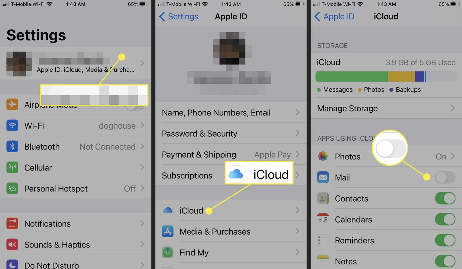 How to Backup Emails on iPhone Using iCloud