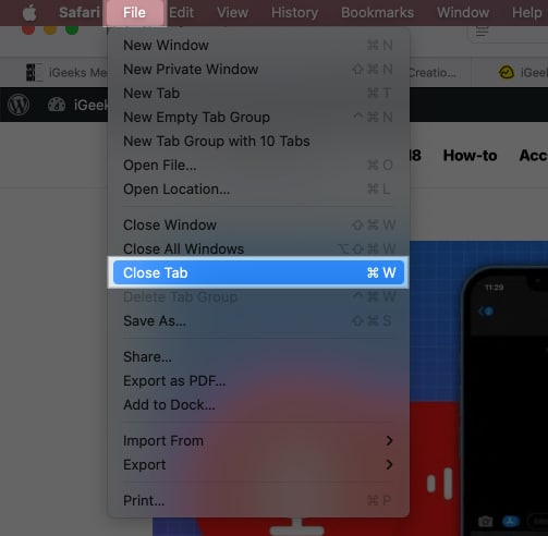 How To Delete Tabs On Your Mac 7