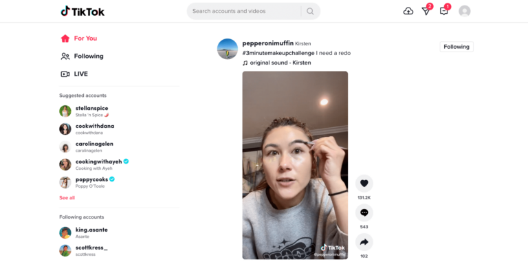 How to Access TikTok in Web Browser? 11