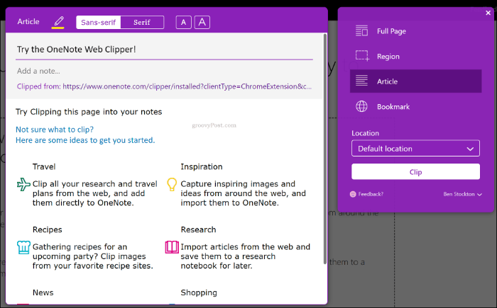 How to Add Extensions to OneNote? 1